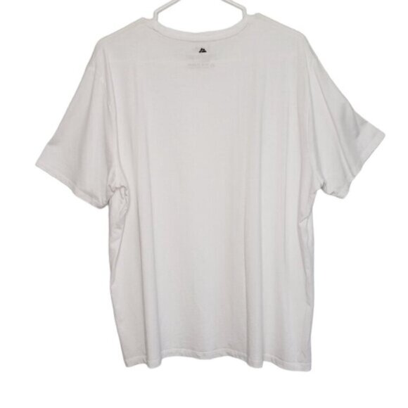 Danish Endurables White Short Sleeve Tee Classic Organic Cotton Modal Men's XXL - Picture 9 of 10